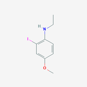 N-Ethyl-2-iodo-4-methoxyaniline