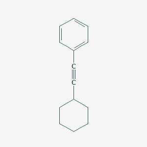 molecular formula C14H16 B14117503 (Cyclohexylethynyl)benzene 