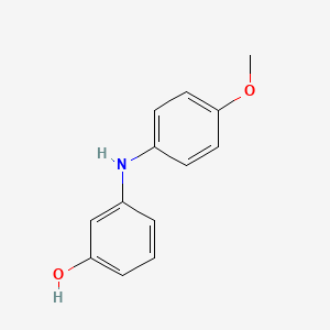 3-(4-Methoxyanilino)phenol