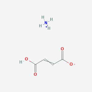 molecular formula C4H7NO4 B14117568 Azanium;4-hydroxy-4-oxobut-2-enoate 