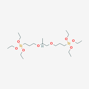 molecular formula C21H48O8Si2 B14117572 Triethoxy-[3-[1-(3-triethoxysilylpropoxy)propan-2-yloxy]propyl]silane 