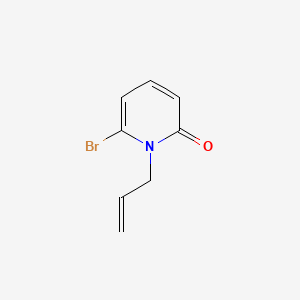 6-Bromo-1-(prop-2-en-1-yl)-1,2-dihydropyridin-2-one