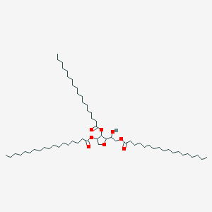 [2-[3,4-Di(octadecanoyloxy)oxolan-2-yl]-2-hydroxyethyl] octadecanoate