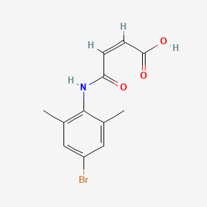 molecular formula C12H12BrNO3 B1411768 (2Z)-4-[(4-Bromo-2,6-dimethylphenyl)amino]-4-oxobut-2-enoic acid CAS No. 1158094-67-7