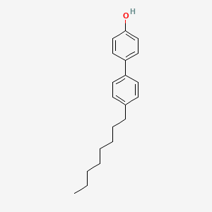 molecular formula C20H26O B14117884 4'-Octyl-[1,1'-biphenyl]-4-ol 