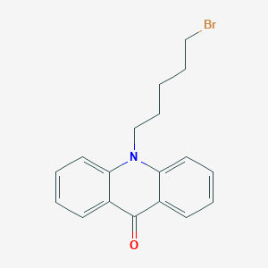 10-(5-Bromopentyl)acridin-9(10H)-one