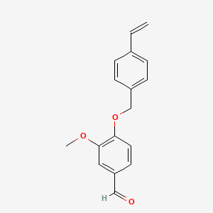 4-(4-Styrylmethoxy)-3-methoxybenzaldehyde