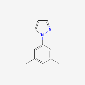 molecular formula C11H12N2 B14117942 1-(3,5-Dimethylphenyl)-1H-pyrazole 