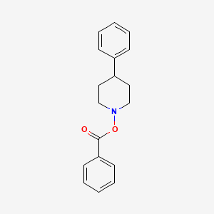 4-Phenylpiperidin-1-yl benzoate