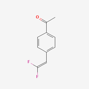 1-(4-(2,2-Difluorovinyl)phenyl)ethan-1-one