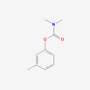 molecular formula C10H13NO2 B14118033 M-Tolyl dimethylcarbamate CAS No. 7305-07-9