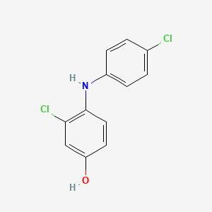 3-Chloro-4-(4-chlorophenylamino)phenol