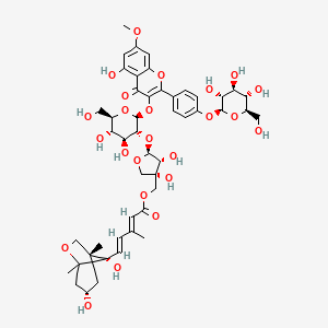 molecular formula C48H60O24 B14118149 Complanatoside C 