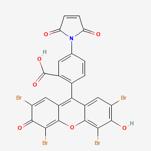 molecular formula C24H9Br4NO7 B14118164 5-Maleimidoeosin 