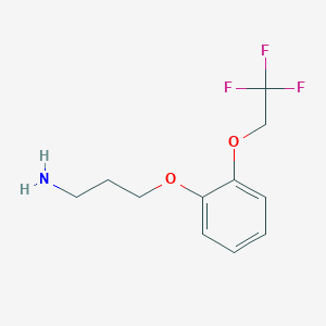 3-[2-(2,2,2-Trifluoroethoxy)-phenoxy]-propylamine