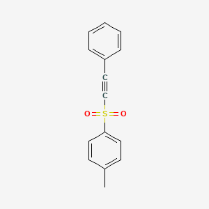 molecular formula C15H12O2S B14118864 Benzene, 1-methyl-4-[(phenylethynyl)sulfonyl]- CAS No. 28995-88-2