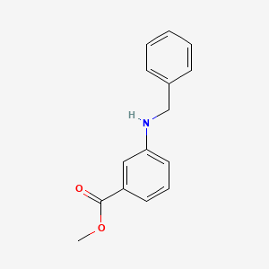 molecular formula C15H15NO2 B14118987 Methyl 3-(benzylamino)benzoate 