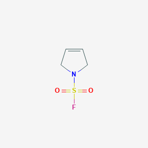 molecular formula C4H6FNO2S B14119285 2,5-dihydro-1H-Pyrrole-1-sulfonyl fluoride 