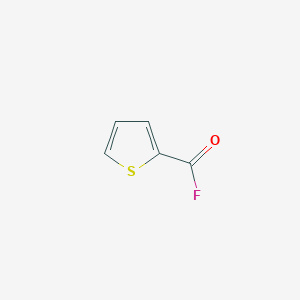 molecular formula C5H3FOS B14119290 2-Thiophenecarbonyl fluoride CAS No. 32178-51-1