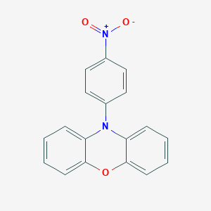 molecular formula C18H12N2O3 B14119295 10-(4-Nitrophenyl)-10H-phenoxazine 