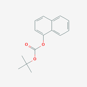 molecular formula C15H16O3 B14119463 Tert-butyl naphthalen-1-yl carbonate 