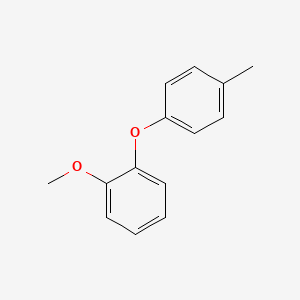 molecular formula C14H14O2 B14119502 1-Methoxy-2-(4-methylphenoxy)benzene CAS No. 3402-84-4