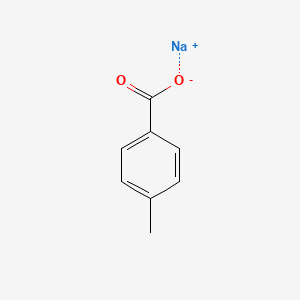 molecular formula C8H7NaO2 B14119524 Sodium p-toluate CAS No. 17264-54-9