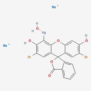 molecular formula C20H11Br2HgNa2O6 B14119561 CID 24838197 