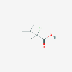 1-Chloro-2,2,3,3-tetramethylcyclopropane-1-carboxylic acid