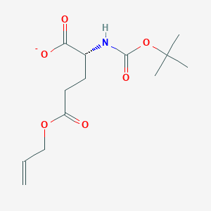 D-Glutamic acid, N-[(1,1-dimethylethoxy)carbonyl]-, 5-(2-propen-1-yl) ester