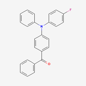 N-(4-benzoylphenyl)-4-fluoro-N-phenylaniline