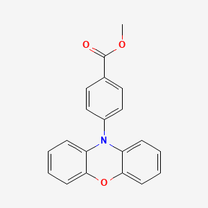 molecular formula C20H15NO3 B14119779 Methyl 4-(10H-phenoxazin-10-yl)benzoate 