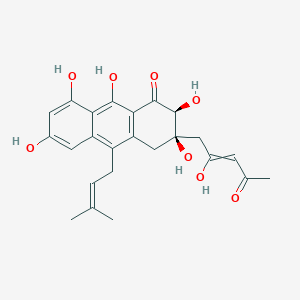 molecular formula C24H26O8 B14119812 Neosartoricin B 