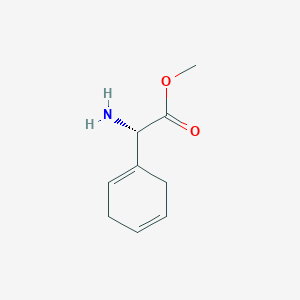 molecular formula C9H13NO2 B14119892 (S)-Methyl 2-amino-2-(cyclohexa-1,4-dien-1-yl)acetate CAS No. 754920-13-3