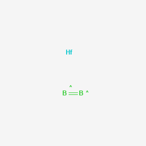 molecular formula B2Hf B14120142 CID 74344400 