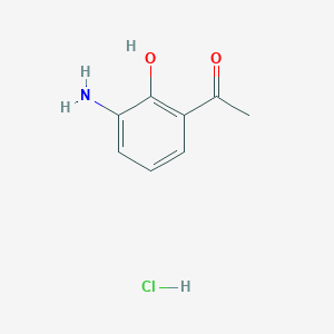 molecular formula C8H10ClNO2 B141205 3'-Amino-2'-hydroxyacetophenone hydrochloride CAS No. 90005-55-3