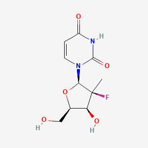 1-((2R,3S,4S,5R)-3-fluoro-4-hydroxy-5-(hydroxyMethyl)-3-Methyltetrahydrofuran-2-yl)pyriMidine-2,4(1H,3H)-dione