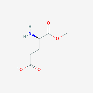 (4R)-4-amino-5-methoxy-5-oxopentanoate