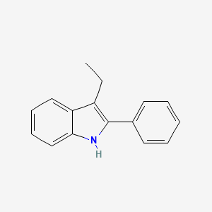 1H-Indole, 3-ethyl-2-phenyl-