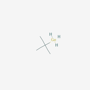 molecular formula C4H12Ge B14120621 Tert-butylgermane 