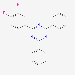 2-(3,4-Difluorophenyl)-4,6-diphenyl-1,3,5-triazine