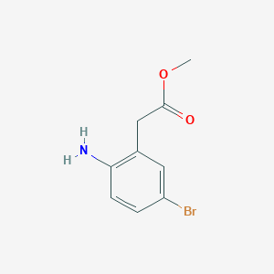 Methyl 2-(2-amino-5-bromophenyl)acetate