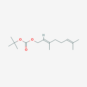 molecular formula C15H26O3 B14120678 tert-Butyl geranyl carbonate 