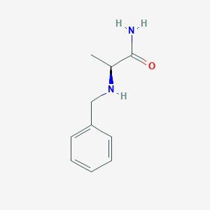 molecular formula C10H14N2O B14120696 (S)-2-(phenylmethyl)amino Propanamide CAS No. 775263-01-9