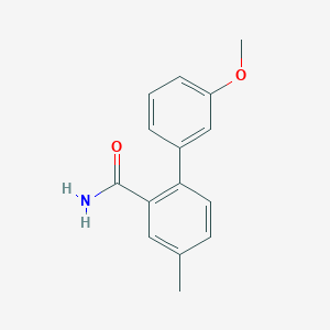 3'-Methoxy-4-methyl-[1,1'-biphenyl]-2-carboxamide