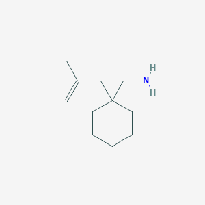 Cyclohexanemethanamine, 1-(2-methyl-2-propenyl)-