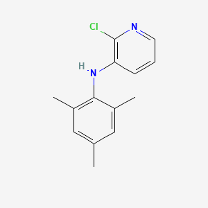 molecular formula C14H15ClN2 B14120841 2-Chloro-N-mesityl-3-aminopyridine 