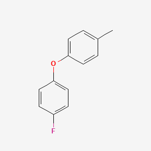 molecular formula C13H11FO B14120858 1-Fluoro-4-(4-methylphenoxy)benzene CAS No. 42917-43-1