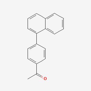 1-[4-(1-Naphthalenyl)phenyl]ethanone