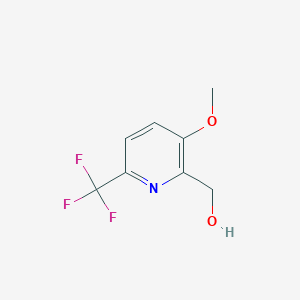 B1412091 3-Methoxy-6-(trifluoromethyl)pyridine-2-methanol CAS No. 1227573-92-3